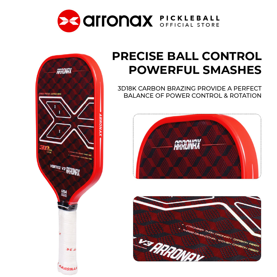 ARRONAX Vortex V3 advanced composite pickleball paddle_4