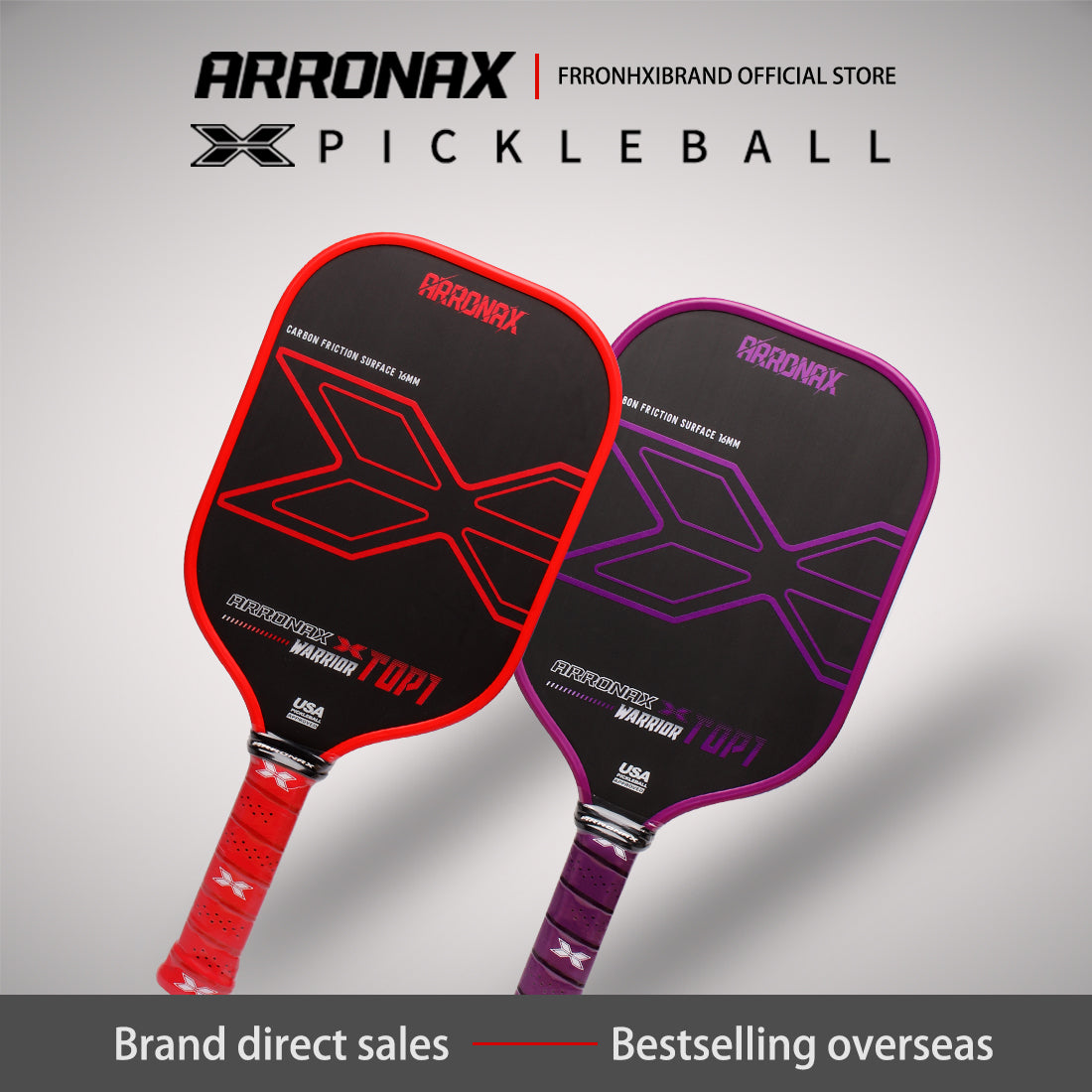 Warrior X Top 1 Pickleball Balanced Paddle (16mm)