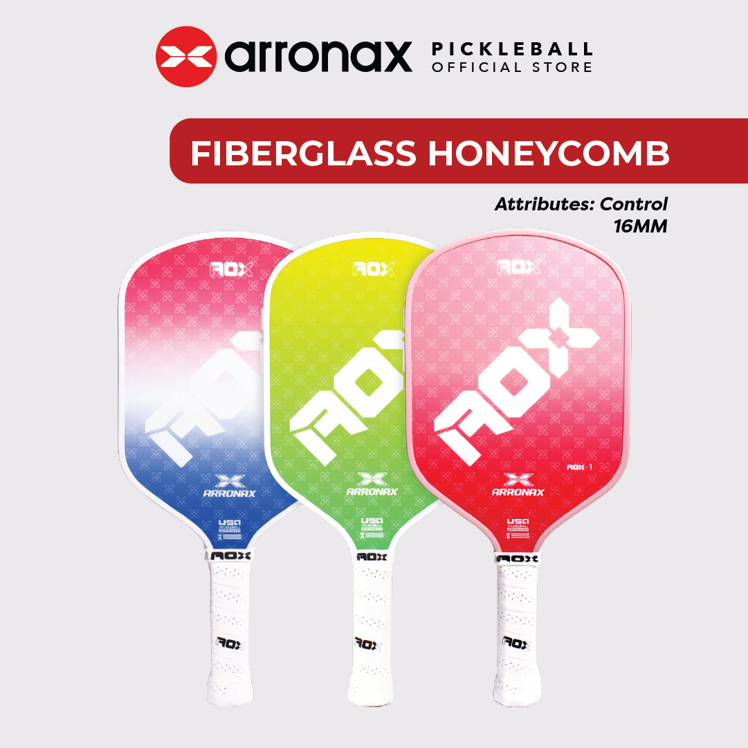 AOX60 Fiberglass Honeycomb Composite Pickleball Paddle (16mm)