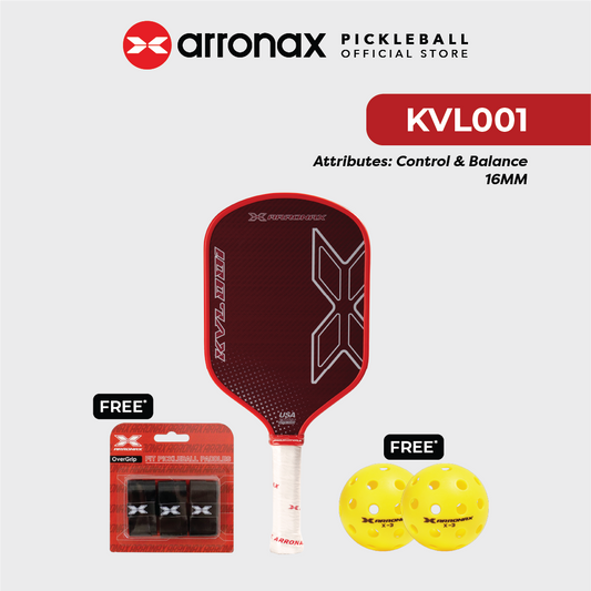 ARRONAX KVL 001 100% DuPont Kevlar Pickleball Paddle - Professional Competition Paddle (16mm)