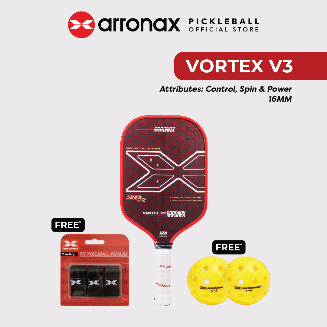 ARRONAX Vortex V3 advanced composite pickleball paddle_2