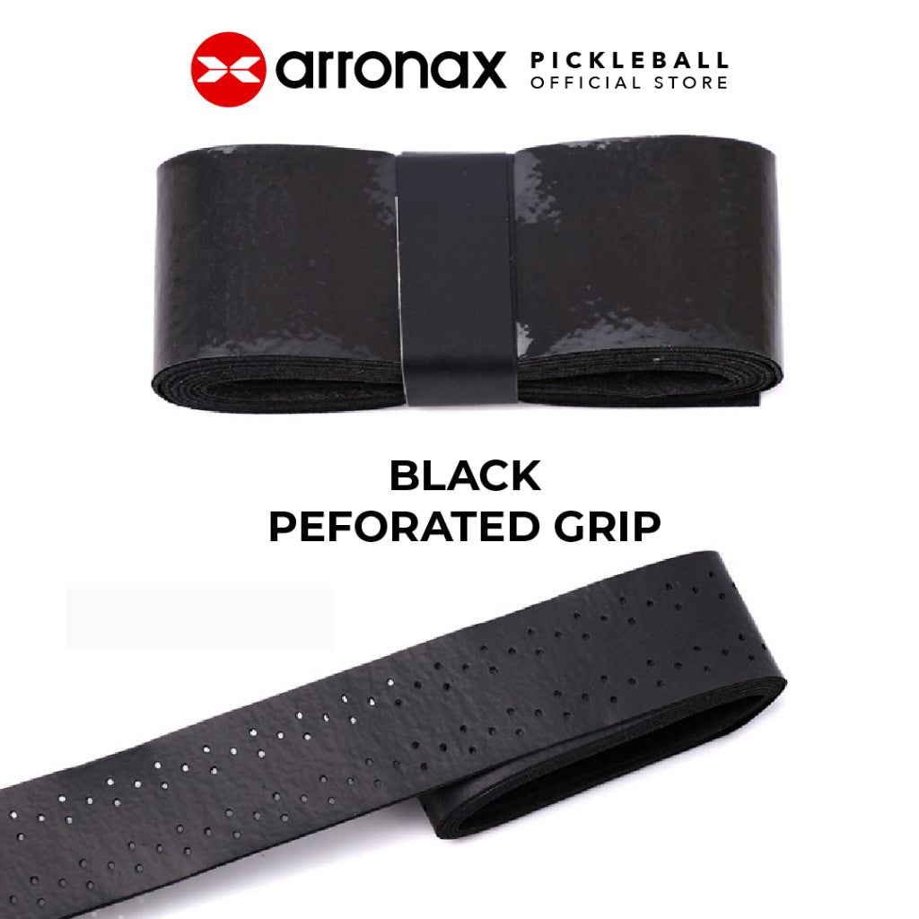 Arronax Premium PU Leather Pickleball Grip Sweat-Absorbing Non-Slip Ribbed for Superior Comfort