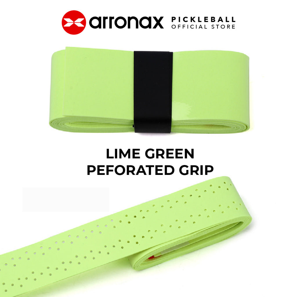 Arronax Premium PU Leather Pickleball Grip Sweat-Absorbing Non-Slip Ribbed for Superior Comfort