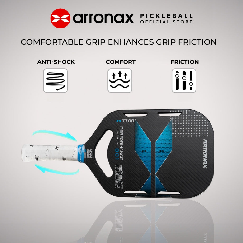 ARRONAX Performance 001 3k Carbon Fiber Pickleball Paddle (13mm/20mm)