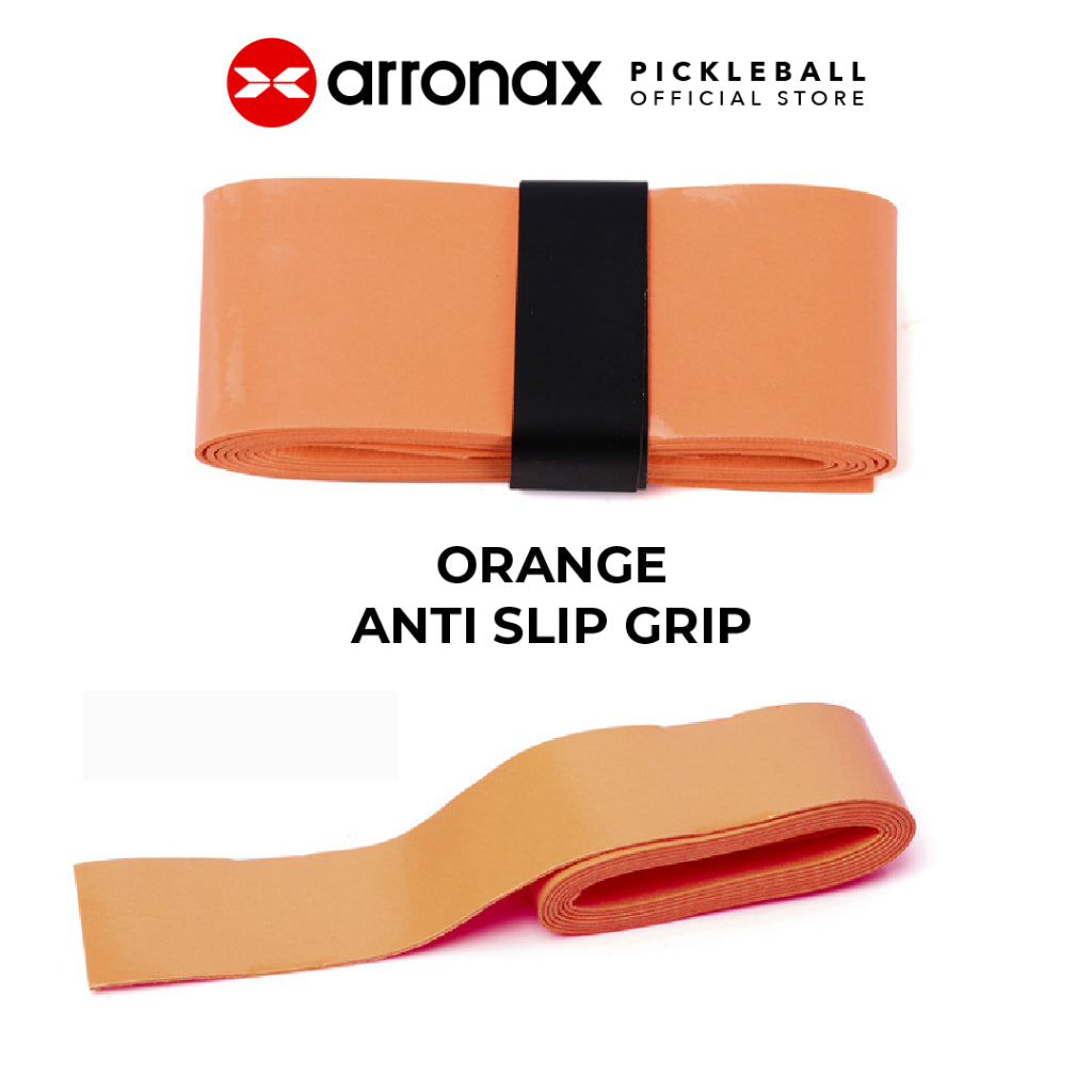 Arronax Premium PU Leather Pickleball Grip Sweat-Absorbing Non-Slip Ribbed for Superior Comfort