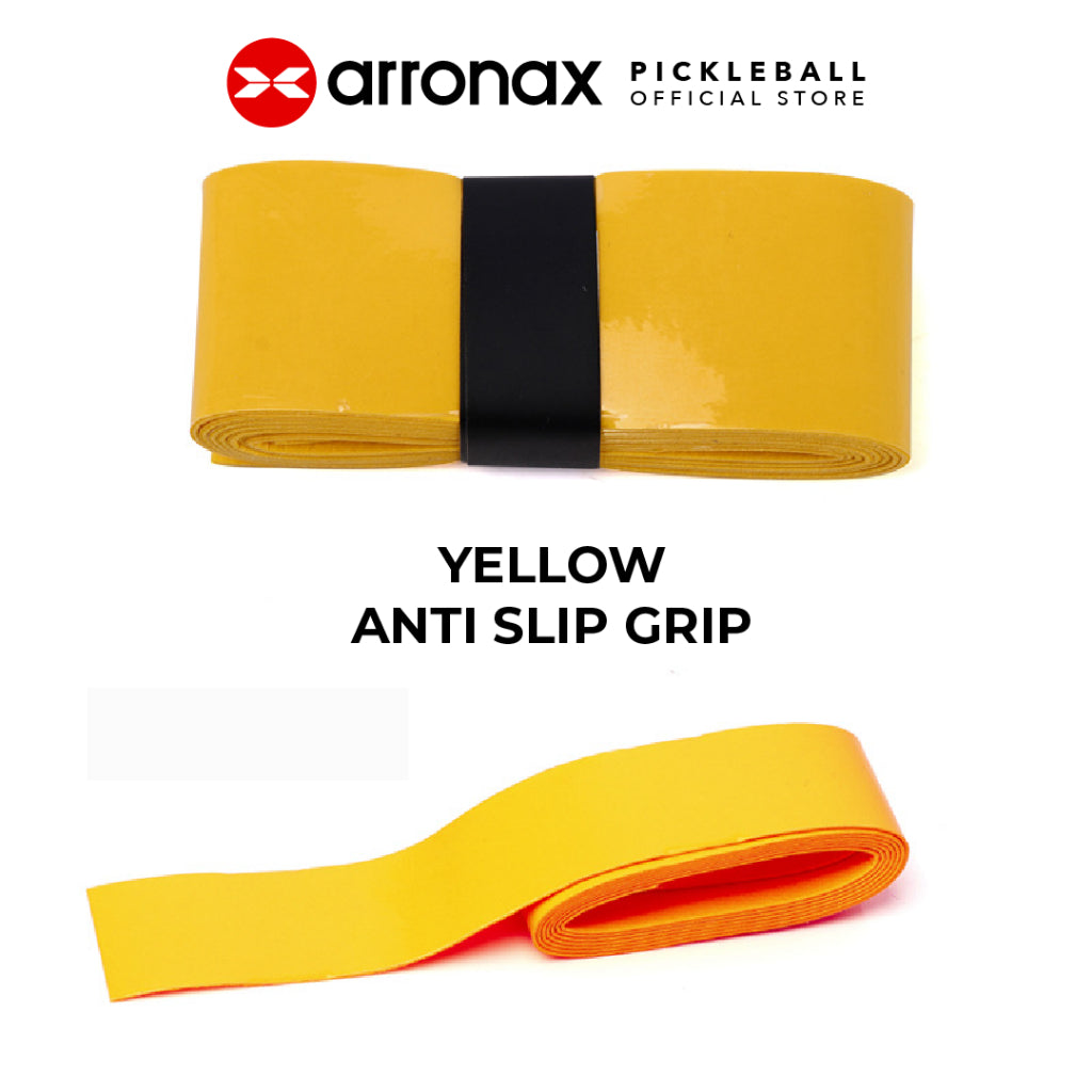 Arronax Premium PU Leather Pickleball Grip Sweat-Absorbing Non-Slip Ribbed for Superior Comfort