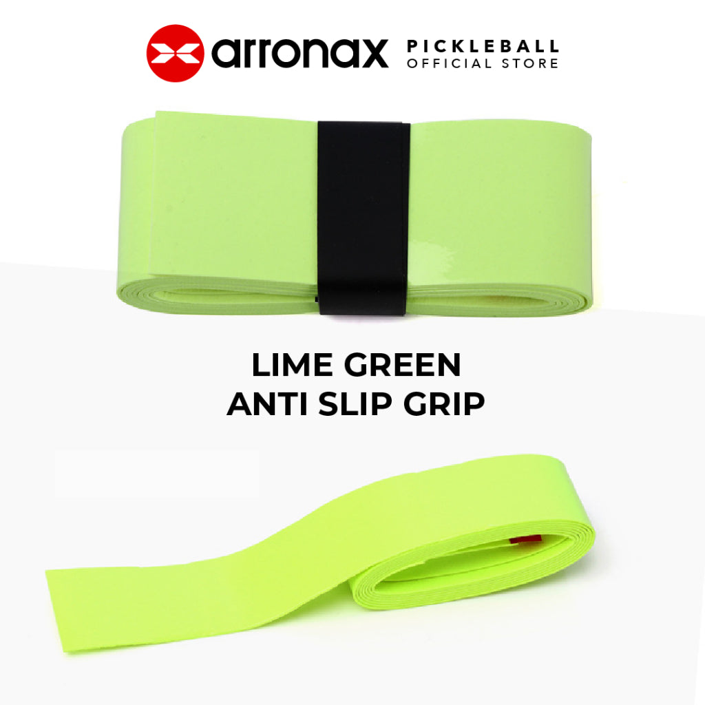 Arronax Premium PU Leather Pickleball Grip Sweat-Absorbing Non-Slip Ribbed for Superior Comfort