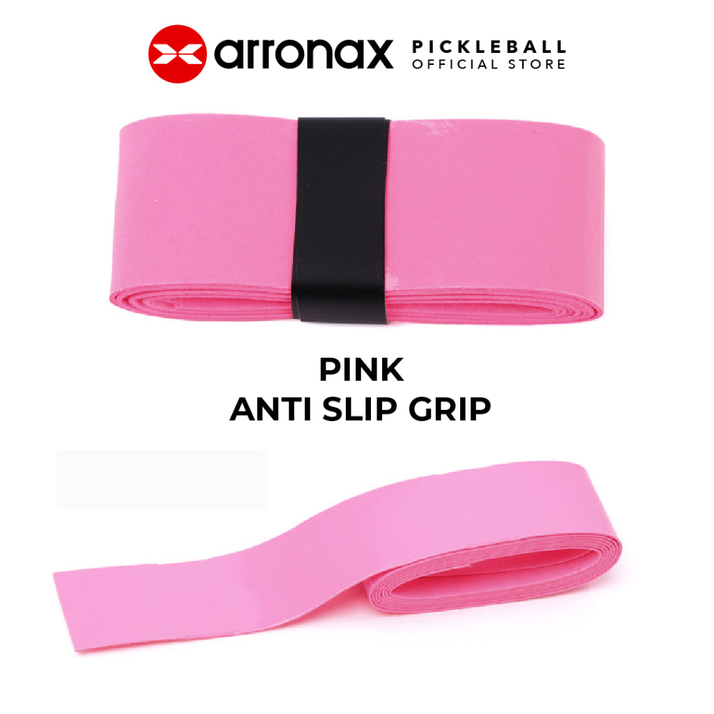 Arronax Premium PU Leather Pickleball Grip Sweat-Absorbing Non-Slip Ribbed for Superior Comfort