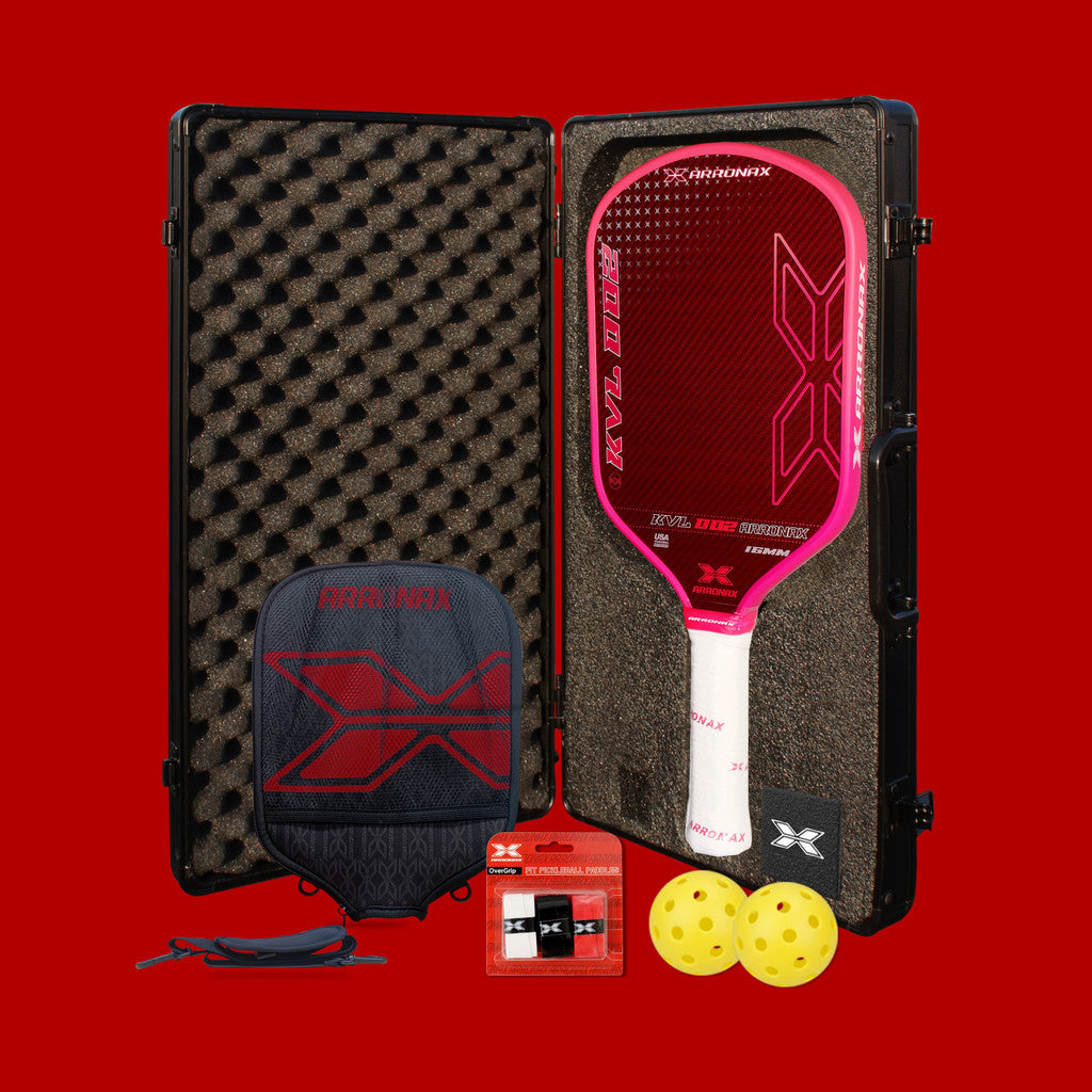 ARRONAX KVL002 Upgraded Premium Kevlar Pickleball Paddle (16mm)