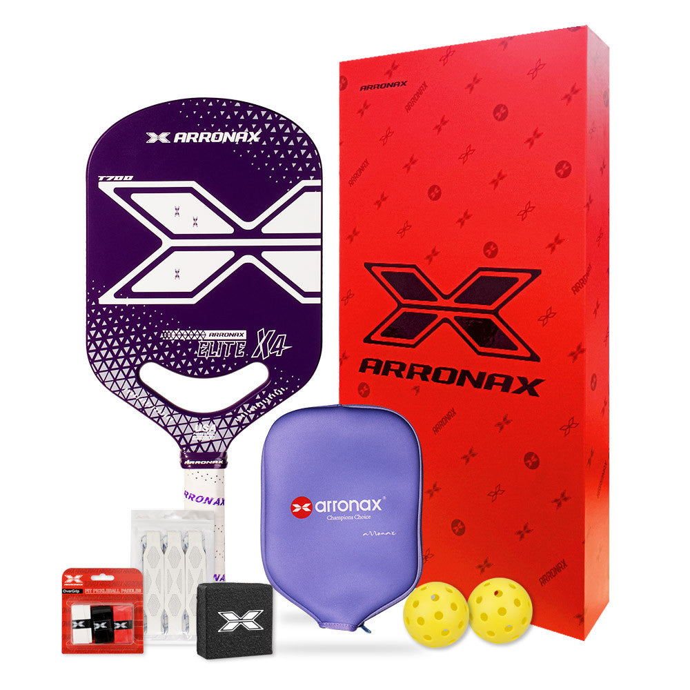 ARRONAX Elite X4 Carbon Fiber T700 Plus EVA Pickleball Paddle (16mm)